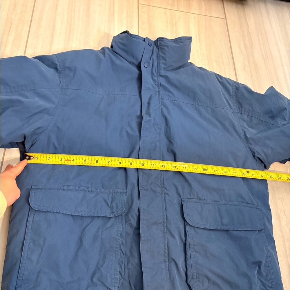 Vintage LL Bean Jacket Men's Navy Blue Quilt Lined 0 BNJ4  size M - Picture 8 of 10